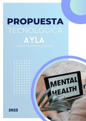 Flyer Salud Mental