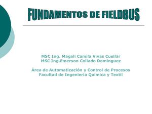 Pi415 Cap Fundamentos De Fieldbus1 Pptx