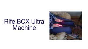 Rife BCX Ultra Machine - Vitality Distribution UK
