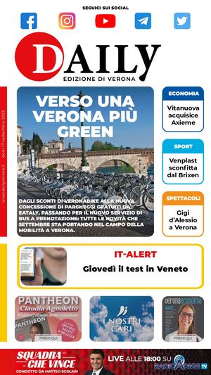 Daily Verona 17 Settembre 2023