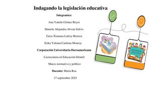 Línea De Tiempo, Normatividad En Primera Infancia