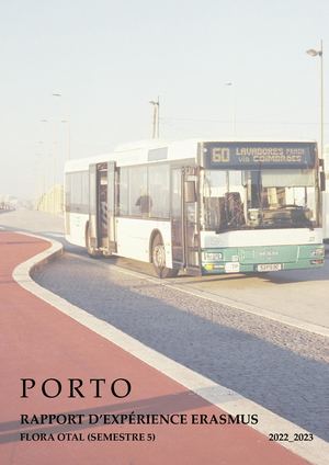 Porto Otal Rapport Expérience Final