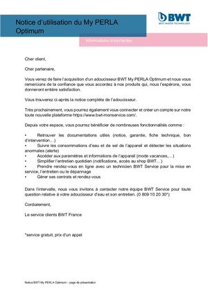 Notice Bwt My Perla