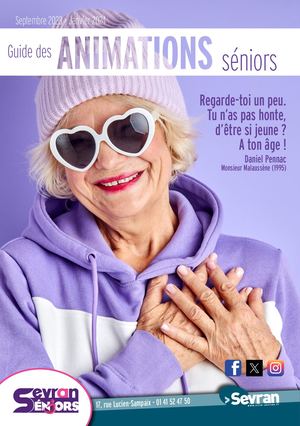 # 1 Guide des animations Seniors 2023 2024