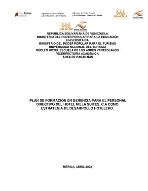 Informe N°1714 Pasantia Administrativa Trabajo De Grado 2022