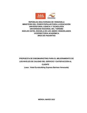Informe N°1716 Pasantia Administrativa Trabajo De Grado 2022
