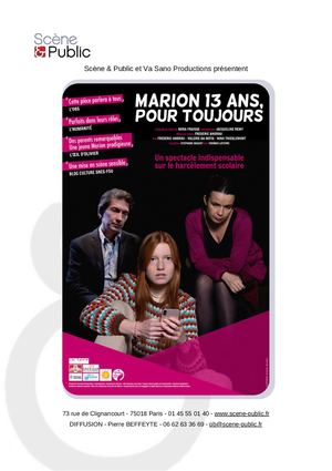 DP - Marion 13 ans pour toujours