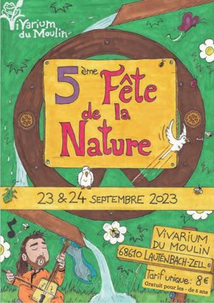 Fête de la Nature Vivarium du Moulin - 23 et 24 septembre 2023
