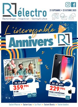 CATALOGUE RÉLECTRO - L'INCROYABLE ANNIVERS'R