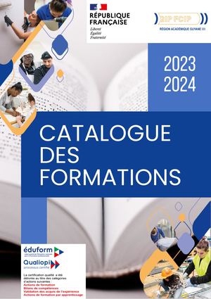 Catalogue Des Formations du GIP-FCIP Guyane