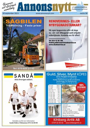Annonsnytt V38 2023