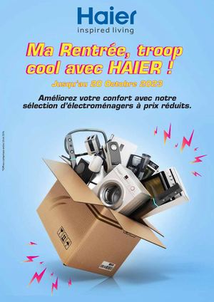Catalogue Haier Rentrée