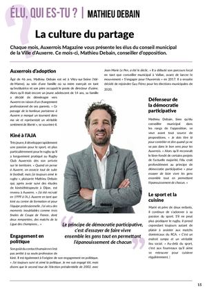 Élu Qui Es Tu ? Septembre 2023