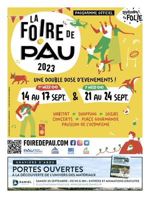 Programme Foire De Pau 2023