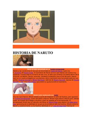 Historia De Naruto