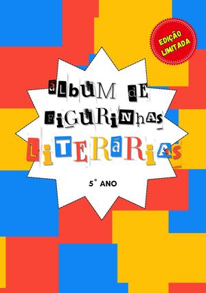Álbum de figurinhas literárias