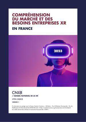 Rapport étude de marché CNXR 2023 V.1