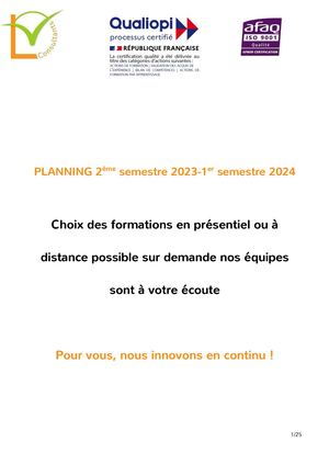 Lv Consultants Planning Inter Entreprises 2023 2024