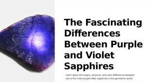 The Fascinating Differences Between Purple And Violet Sapphires