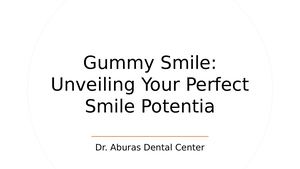 Gummy Smile Dubai