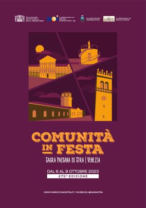 Libretto Festa della Comunità di Stra - Sagra 2023