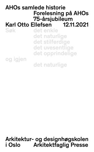 AHOs samlede historie