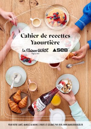 Cahier De Recettes La Maison Guiot 2023