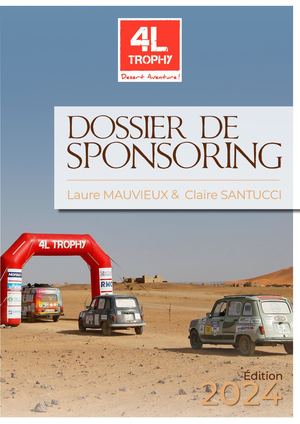4L Trophy Dossier Sponsoring