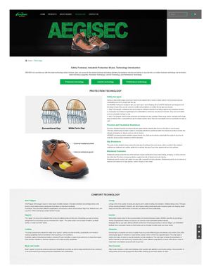 Aegisec Safety Shoes Features & Technology