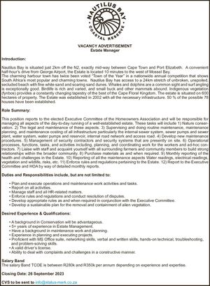 Estate Manager