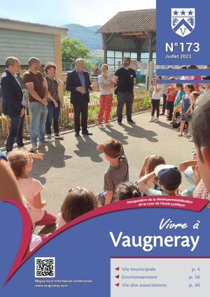 Magazine Communal de Vaugneray N°173 - Juillet 2023