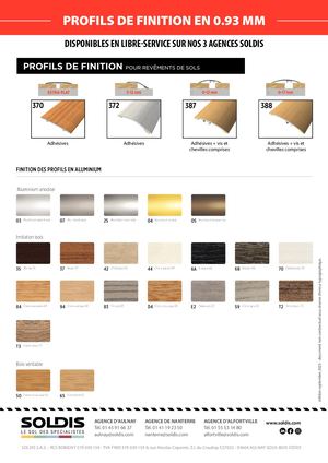 Flyer A4 - Profil De Finition Soldis - Sept2023