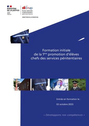 CSP 1 Livret Formation