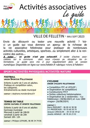 2023-24 Guide Asso Activités Felletin