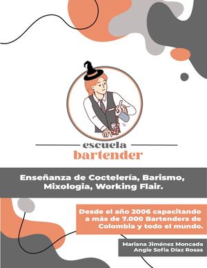 Catálogo Escuela Bartender