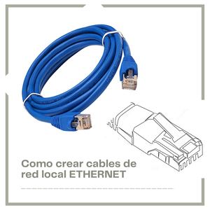 Como crear cables de red local ETHERNET