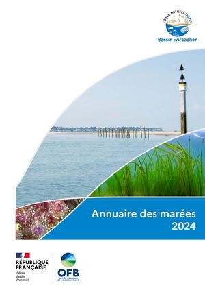 Annuaire des marées 2024 Bassin d'Arcachon