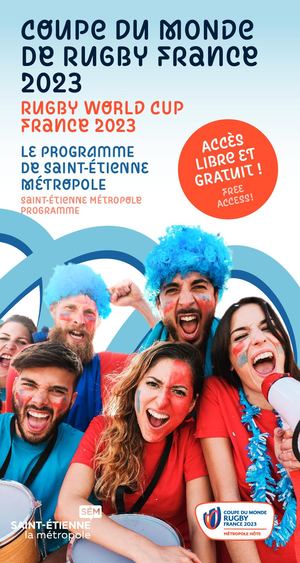 Programme Coupe du Monde de Rugby France 2023 village rugby