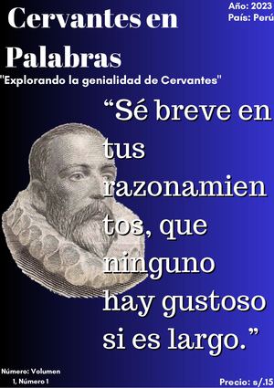 Miguel De Cervantes Saavedra