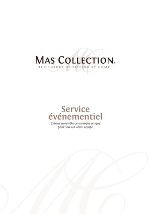 Evénements Pro Mas Collection