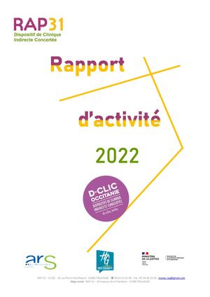2022 Rap 31 Rapport D’activite