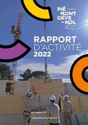 Rapport d'activité 2022 -Communauté de communes Piémont Cévenol