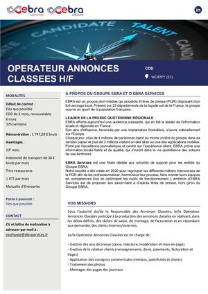 Poste Operateur De Saisie Pac 2023 01