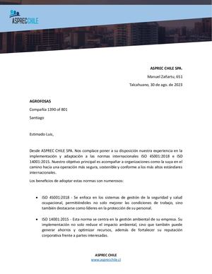 Propuesta Implmentación Sgi