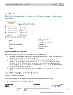 Math Program M2 Calaméo - Math G2 M2 Topic A Lesson 3