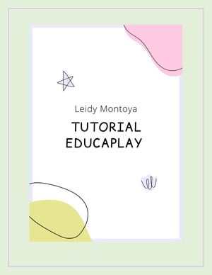 Tutorial Educaplay