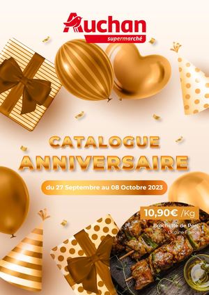 AUCHAN GP - Catalogue Anniversaire 2023