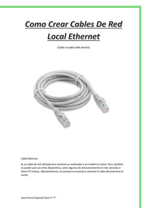 Guia Creacion De Cable Ethernet