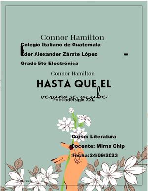 Poesia Del Siglo XXI