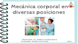 Mecanica Corporal